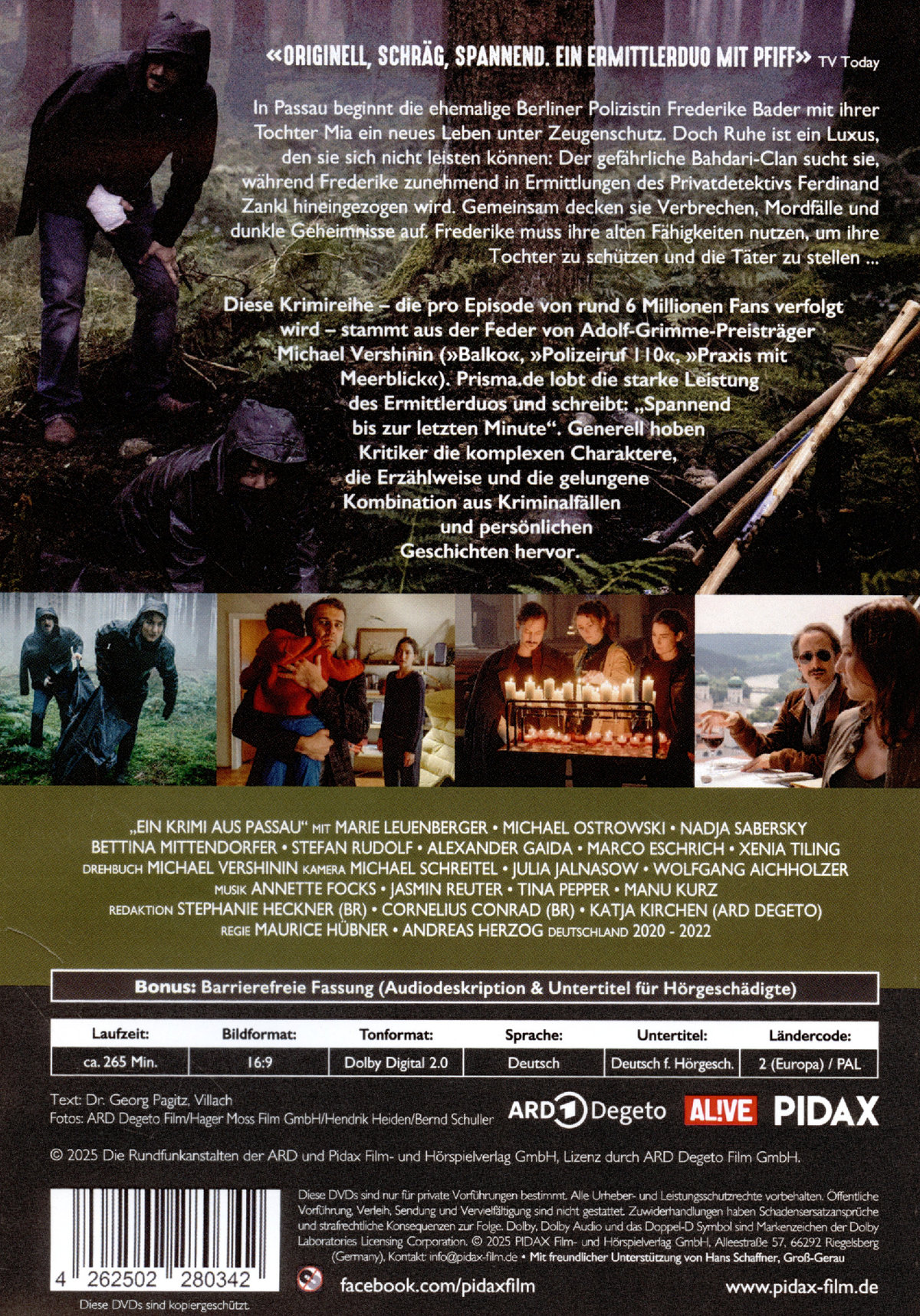 Ein Krimi aus Passau, Vol. 1 / Drei Spielfilmfolgen der erfolgreichen Krimireihe  [2 DVDs]  (DVD)