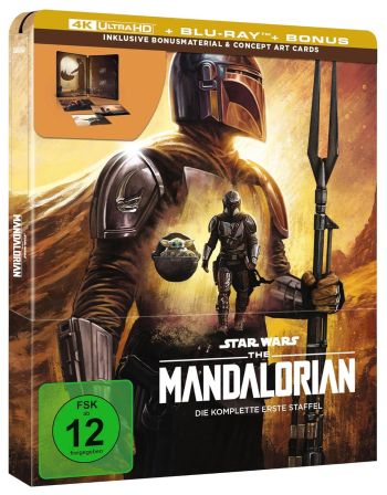 Mandalorian, The - Staffel 1 - Uncut Steelbook Edition (4K Ultra HD+blu-ray) 