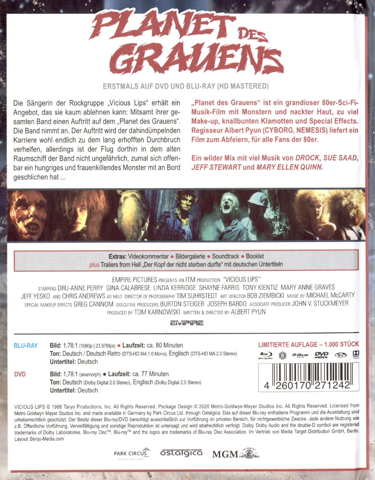Planet des Grauens - Uncut Mediabook Edition (DVD+blu-ray)