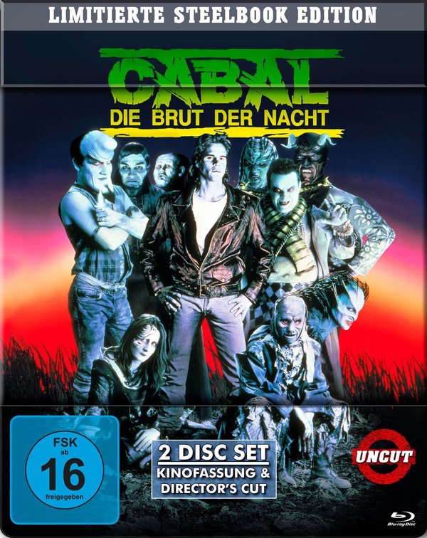 Cabal - Die Brut der Nacht - Uncut Steelbook Edition  (blu-ray)