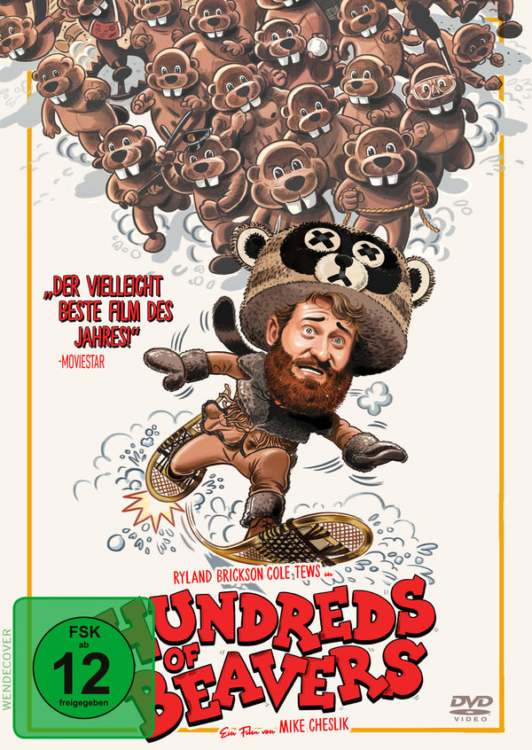 Hundrets of Beavers  (DVD)