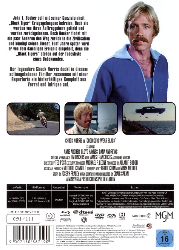 Black Tiger - Uncut Mediabook Edition (DVD+blu-ray) (C) Black Tiger - Uncut Mediabook Edition (DVD+blu-ray) (C)