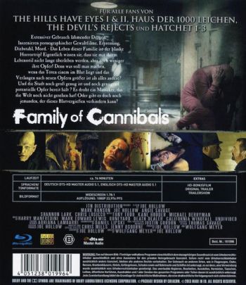 Family of Cannibals - Das Töten liegt ihnen im Blut (blu-ray)