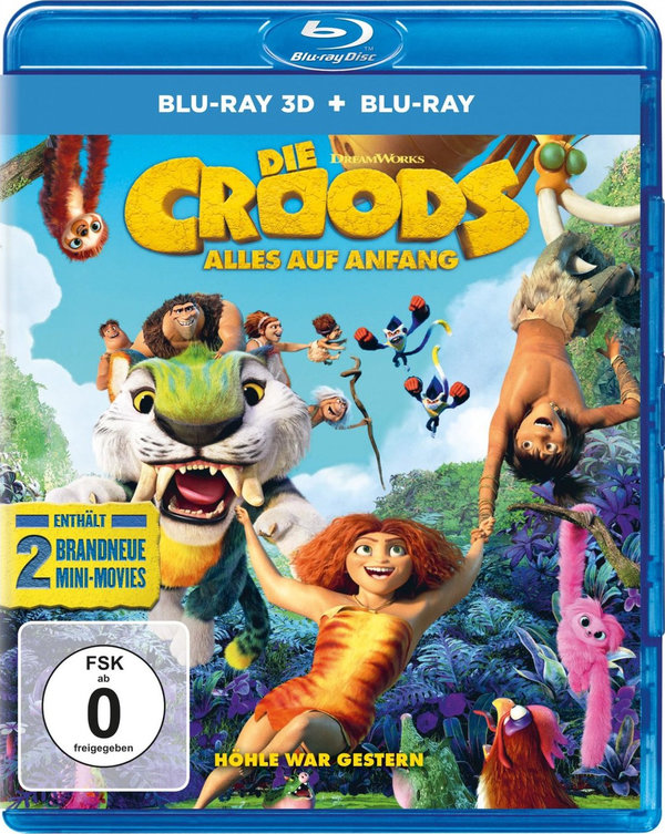 Croods - Alles auf Anfang, Die (blu-ray 3D)