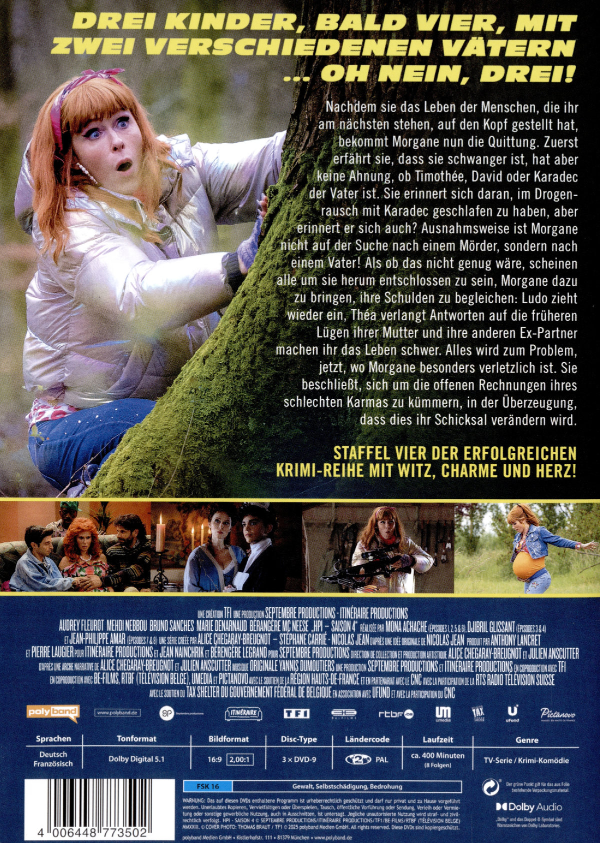 HIP: Ermittlerin mit Mords-IQ - Staffel 4  [3 DVDs]  (DVD)