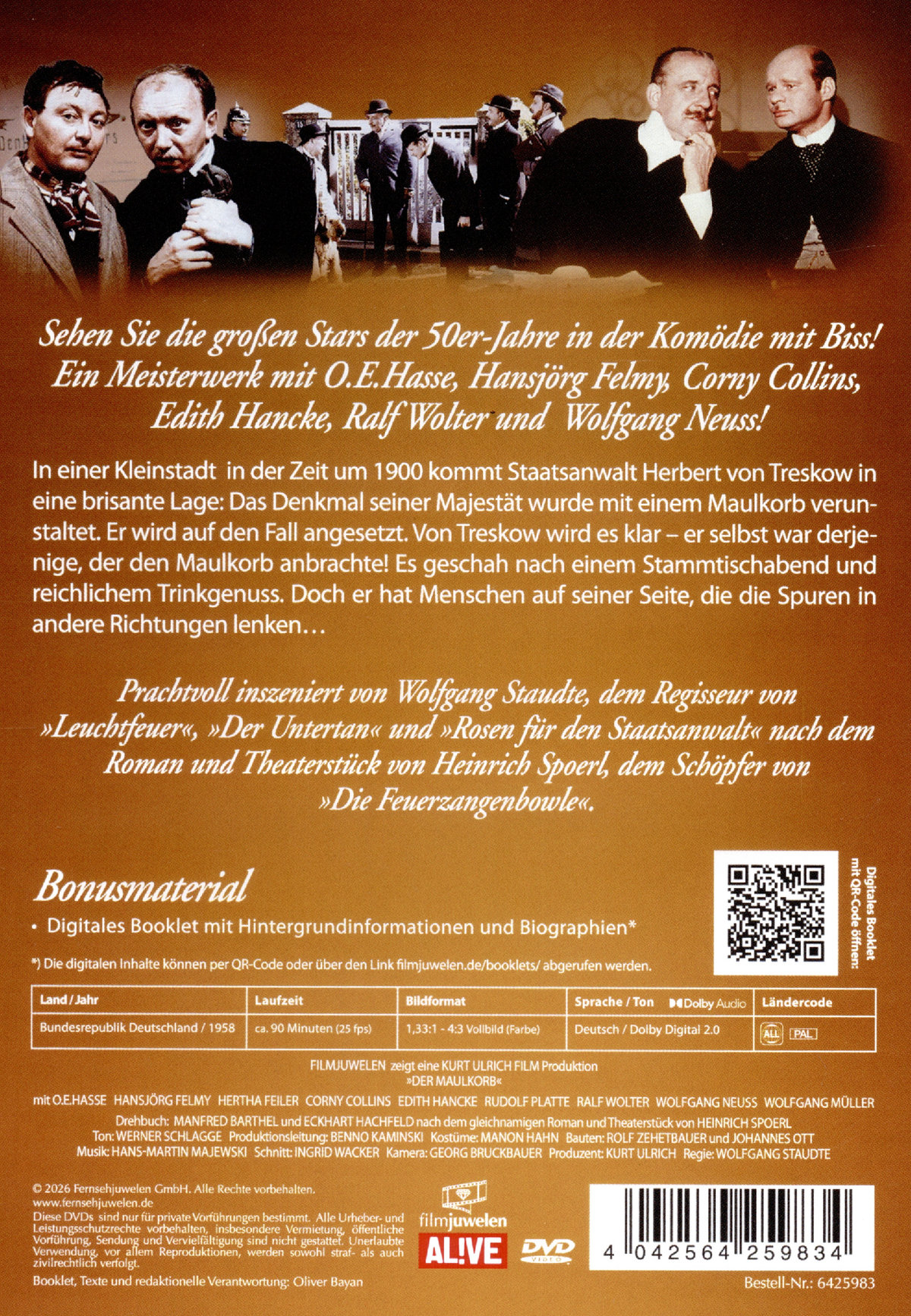 Der Maulkorb (Neuauflage)  (DVD)