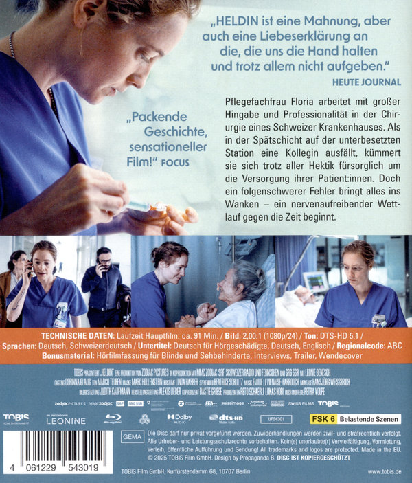 Heldin  (Blu-ray Disc) Heldin  (Blu-ray Disc)