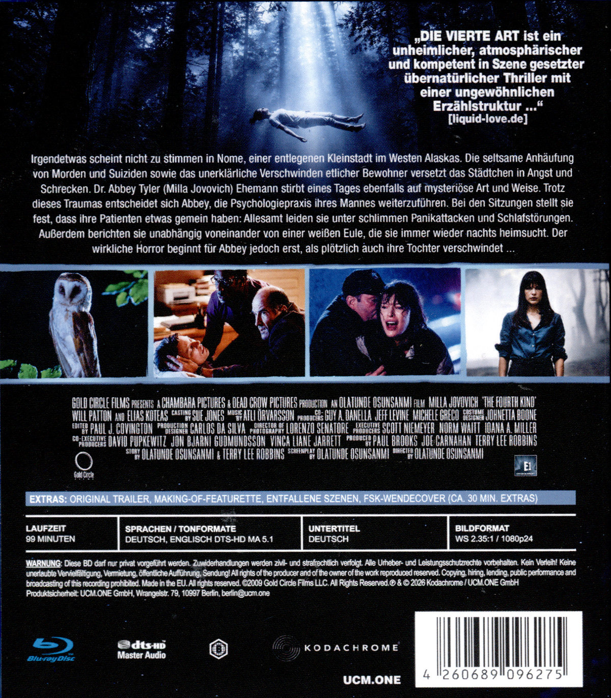 The Fourth Kind - Die vierte Art  (Blu-ray Disc)