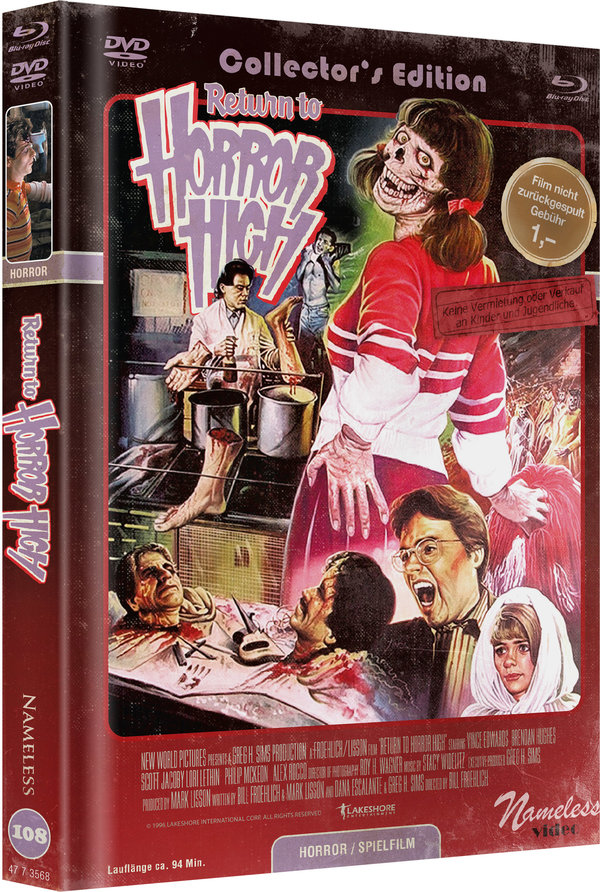 Return to Horror High - Uncut Mediabook Edition (DVD+blu-ray) (C)