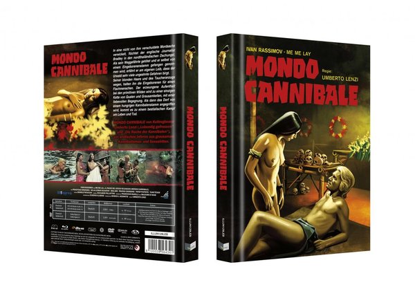 Mondo Cannibale - Uncut Mediabook Edition  (DVD+blu-ray) (B)