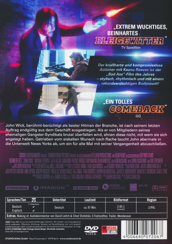 John Wick  (DVD)