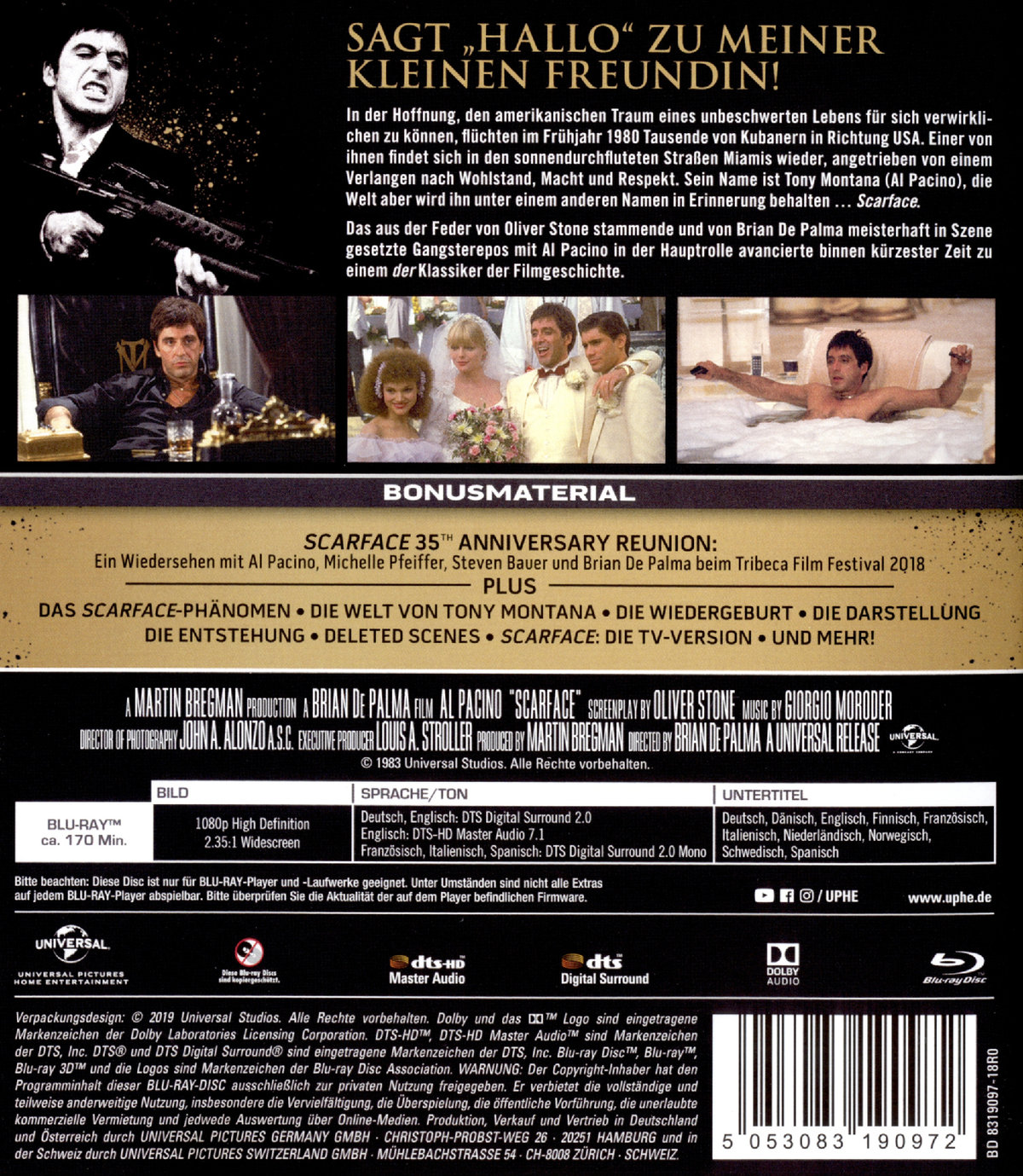 Scarface (1983) (blu-ray)