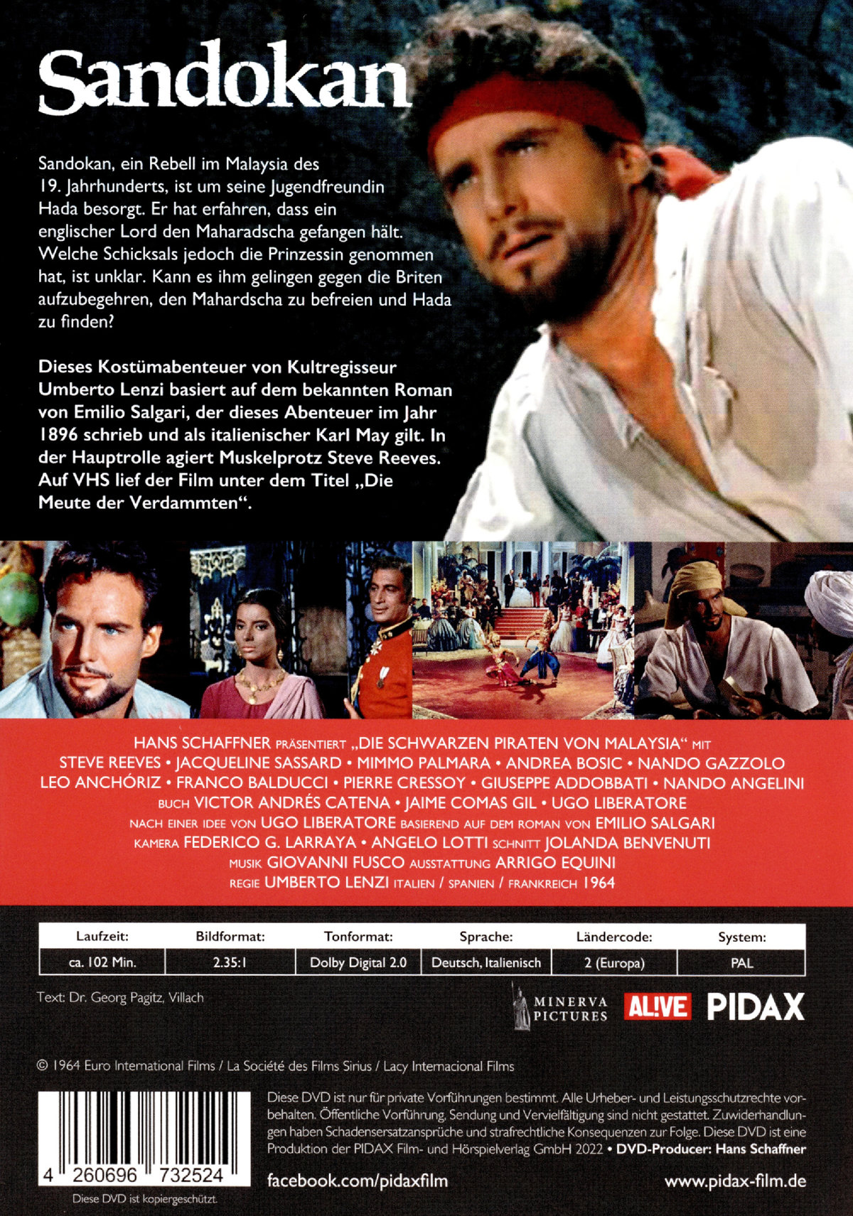 Sandokan - Die schwarzen Piraten von Malaysia - I Pirati della Malesia