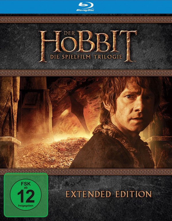 Hobbit, Der - Die Spielfilm Trilogie - Extended Version  (blu-ray)