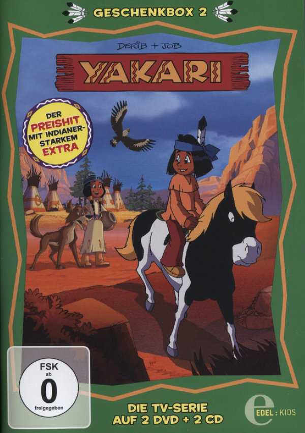 Yakari - Geschenkbox 2  [2 DVDs] (+ 2 CDs)  (DVD)