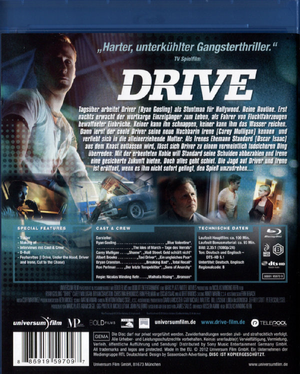 Drive (2011) (blu-ray)