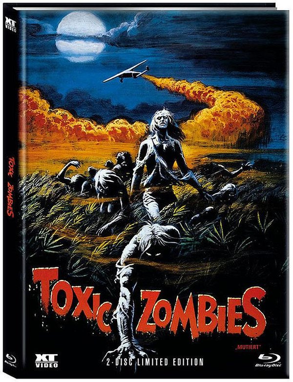 Toxic Zombies - Mutiert - Crying Fields - Uncut Mediabook Edition (DVD+blu-ray) (A)