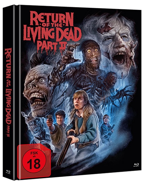 Return of the Living Dead 2, The - Uncut Mediabook Edition (blu-ray)