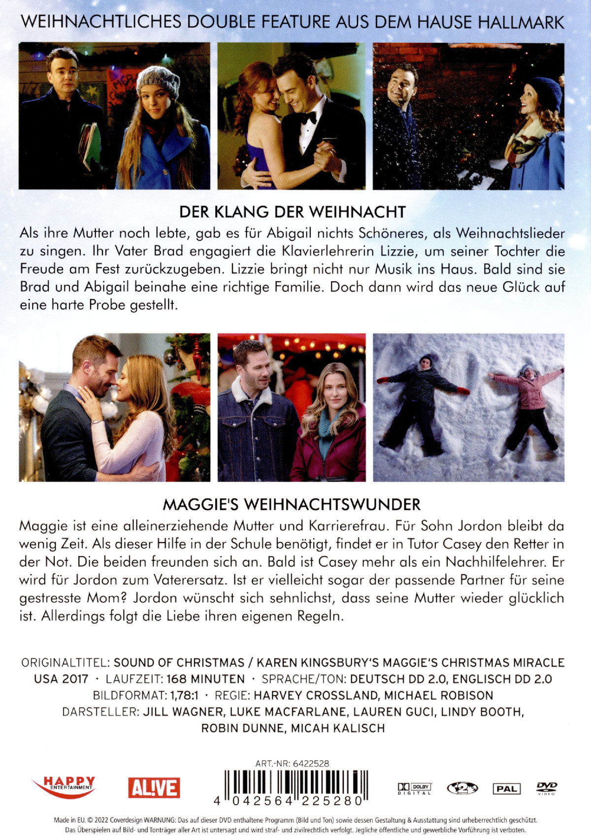 Karen Kingsbury: Maggie’s Weihnachtswunder & Der Klang der Weihnacht  [2 DVDs]  (DVD)