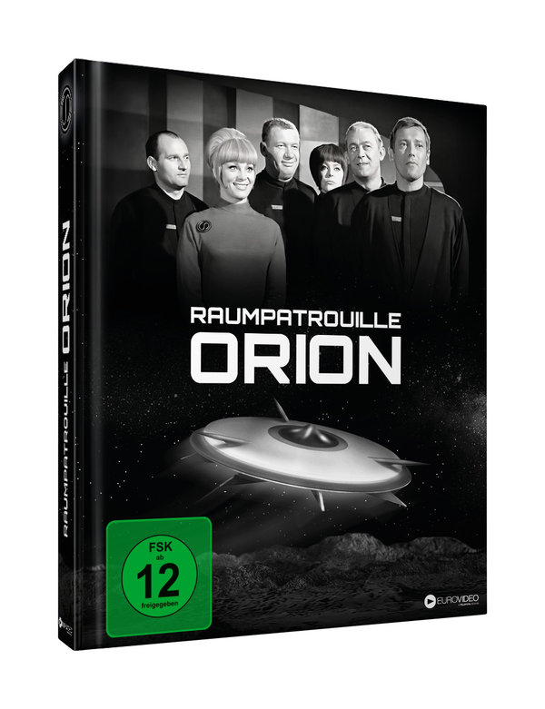 Raumpatrouille Orion - Remastered 4-Disc-Limited Mediabook Edition  [4 BRs]  (Blu-ray Disc)