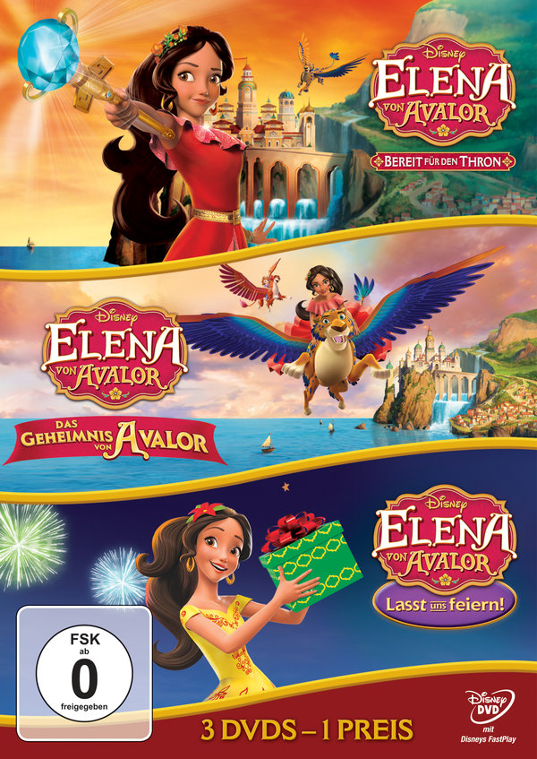 Elena von Avalor  (Dreierpack)  [3 DVDs]  (DVD)