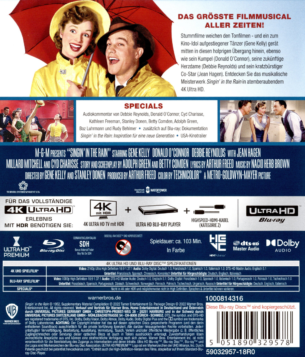 Singin in the Rain (4K Ultra HD)