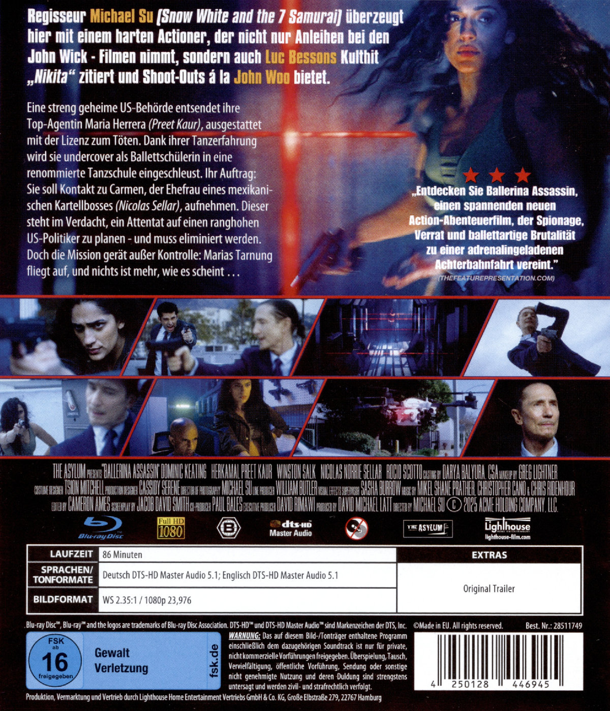 Ballerina Assassin  (Blu-ray Disc)