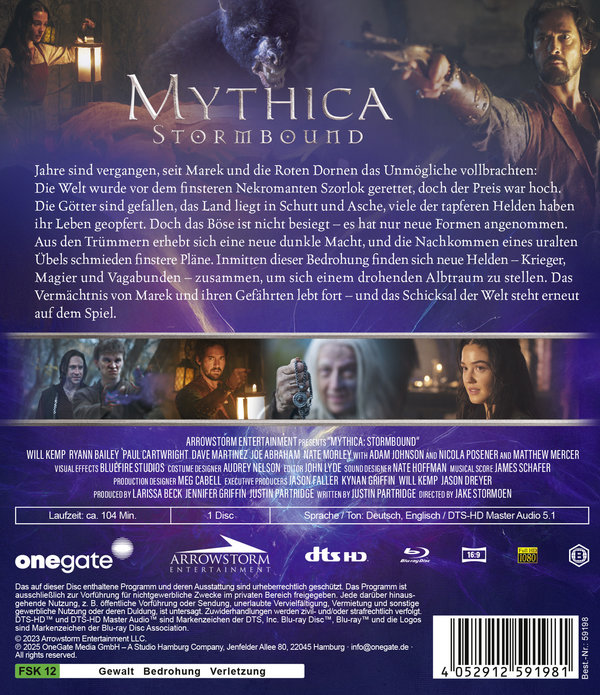 Mythica: Stormbound  (Blu-ray Disc)