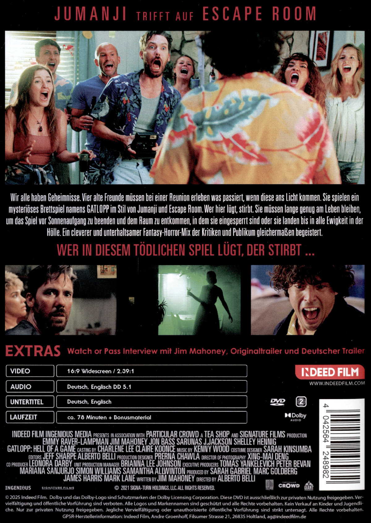 Escape Room - The Game  (DVD)