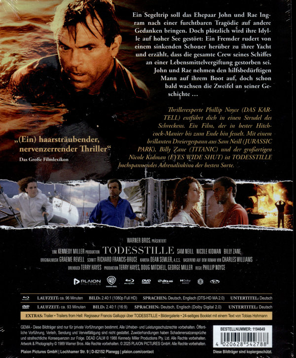 Todesstille - Uncut Mediabook Edition  (DVD+blu-ray)