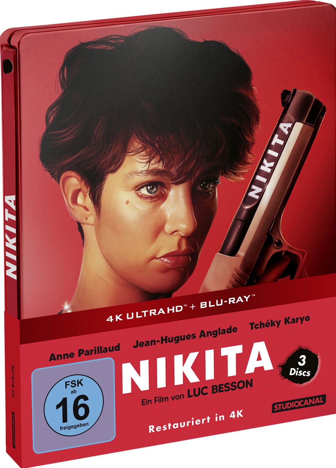 Nikita - Limited Steelbook Edition (4K Ultra HD) + 2 Blu-rays) 