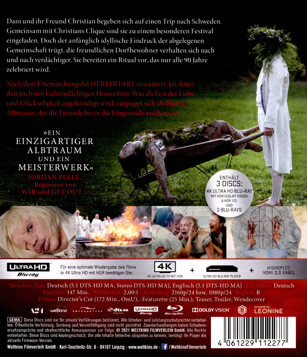 Midsommar - Das Böse wird ans Licht kommen (4K Ultra HD)