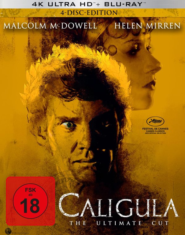 Caligula - The Ultimate Cut - Multibox im Schuber  (4K Ultra HD) (+ 2 Blu-ray)
