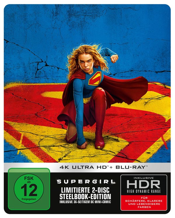 Supergirl - Limited Steelbook  (4K Ultra HD+blu-ray)