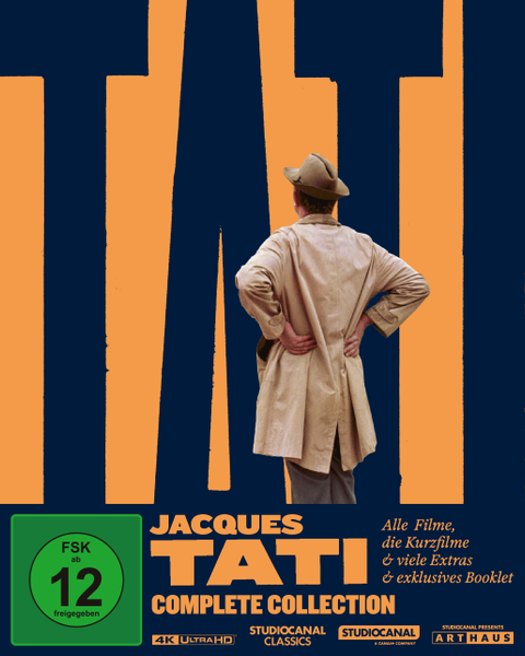 Jacques Tati Complete Collection (6 4K-Ultra HDs + 1 Bonus-Blu-ray)