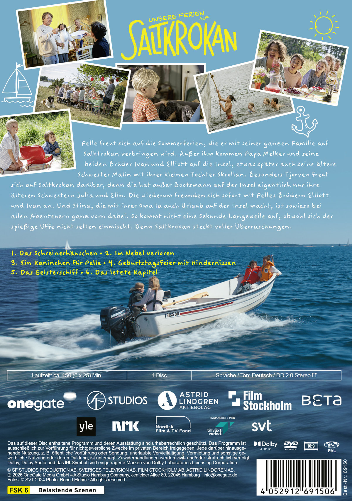Unsere Ferien auf Saltkrokan  (DVD)