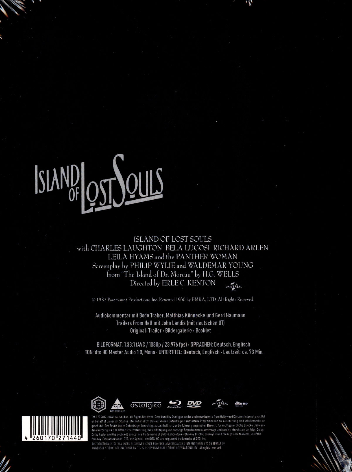 Insel der verlorenen Seelen - Limited Digipack Edition (blu-ray)