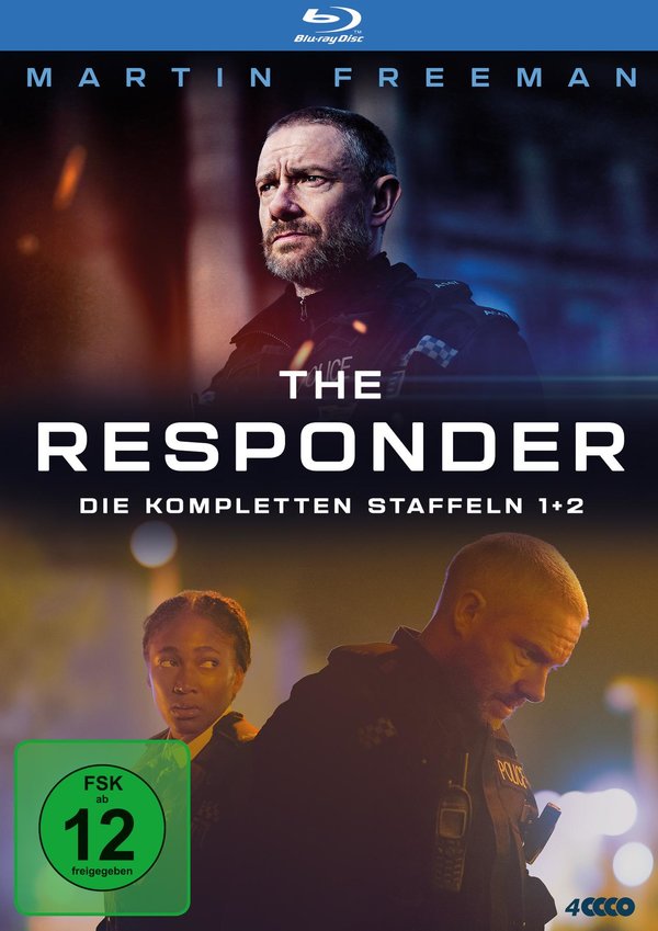 The Responder - Staffel 1+2 Boxset (mit Emmy-Gewinner Martin Freeman)  [4 BRs]  (Blu-ray Disc)