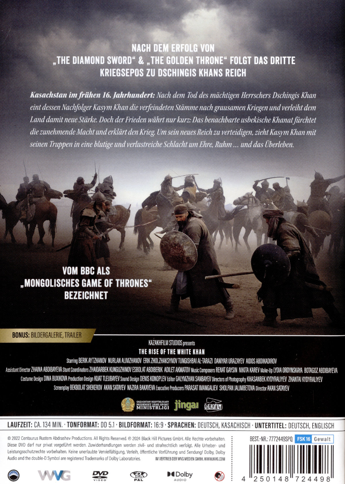 The Rise Of The White Khan  (DVD)