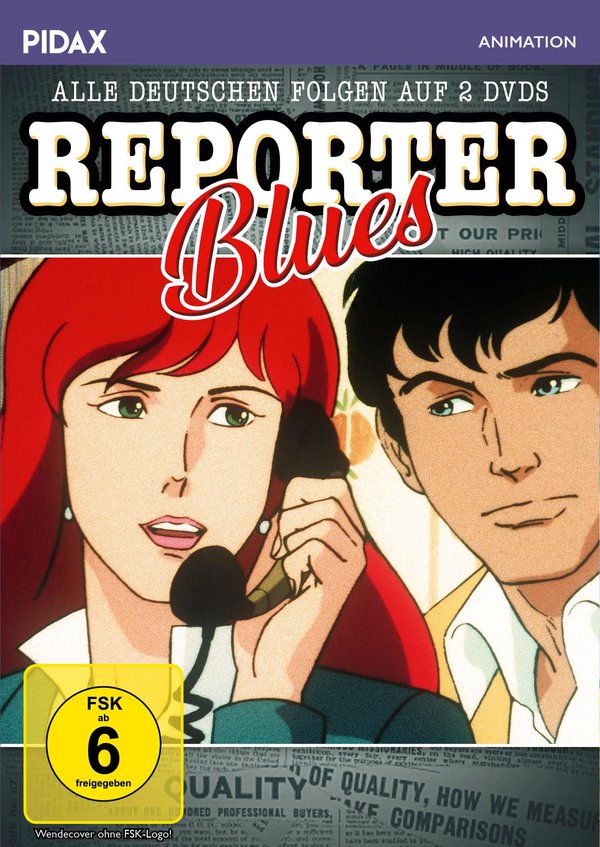 Reporter Blues / Alle 26 deutsch synchronisierten Folgen der Animeserie (Pidax Animation) [2 DVDs]  (DVD)