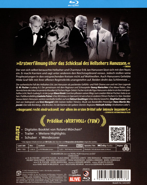 Hanussen (Filmjuwelen)  (Blu-ray Disc)