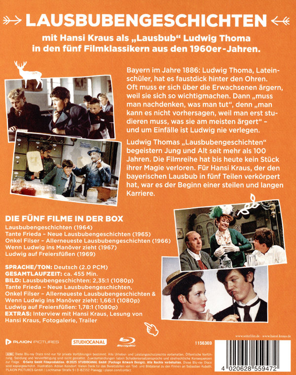Lausbubengeschichten  [5 BRs]  (Blu-ray Disc)