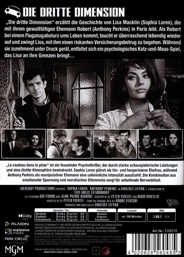 Die dritte Dimension  (DVD) Die dritte Dimension  (DVD)