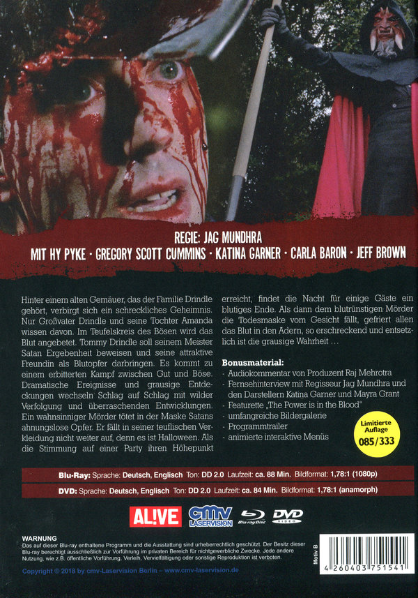 Halloween Night - Uncut Mediabook Edition (DVD+blu-ray) (B)