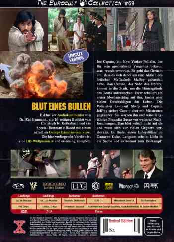 Blut eines Bullen - Uncut Mediabook Edition (DVD+blu-ray) (A)