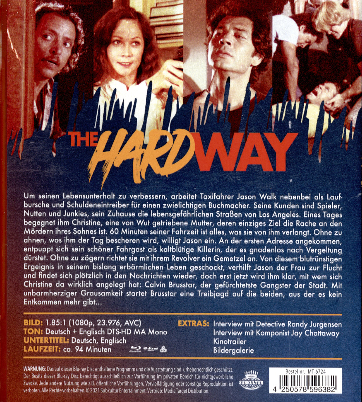 Hard Way, The - Uncut Edition (blu-ray)