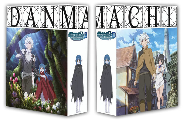 DanMachi - Is It Wrong to Try to Pick Up Girls in a Dungeon? - 3. Staffel - Gesamtausgabe  [4 BRs]  (Blu-ray Disc)