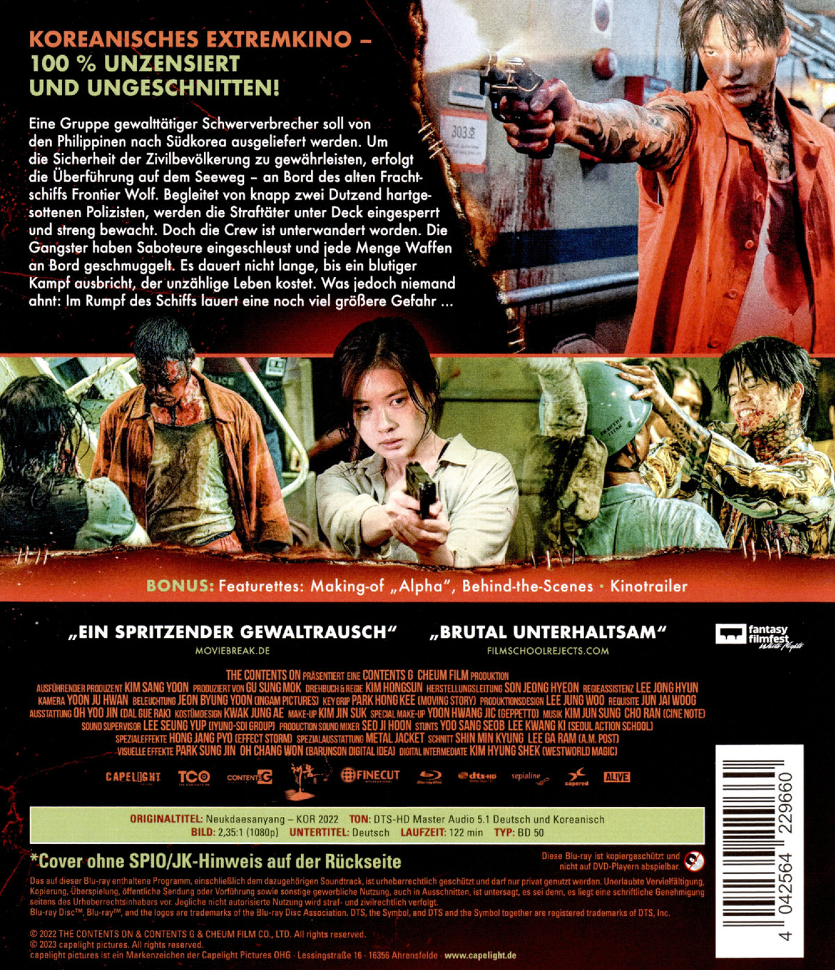 Project Wolf Hunting - Uncut Edition (blu-ray)