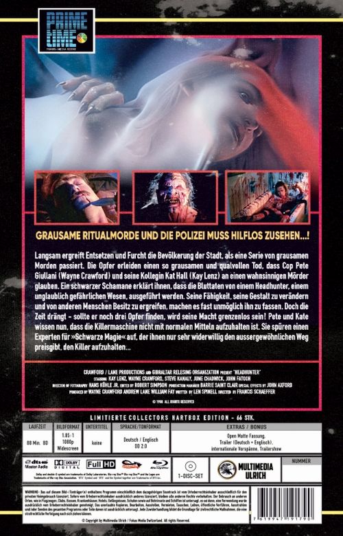 Die Stunde des Headhunter - Uncut Hartbox Edition  (blu-ray)