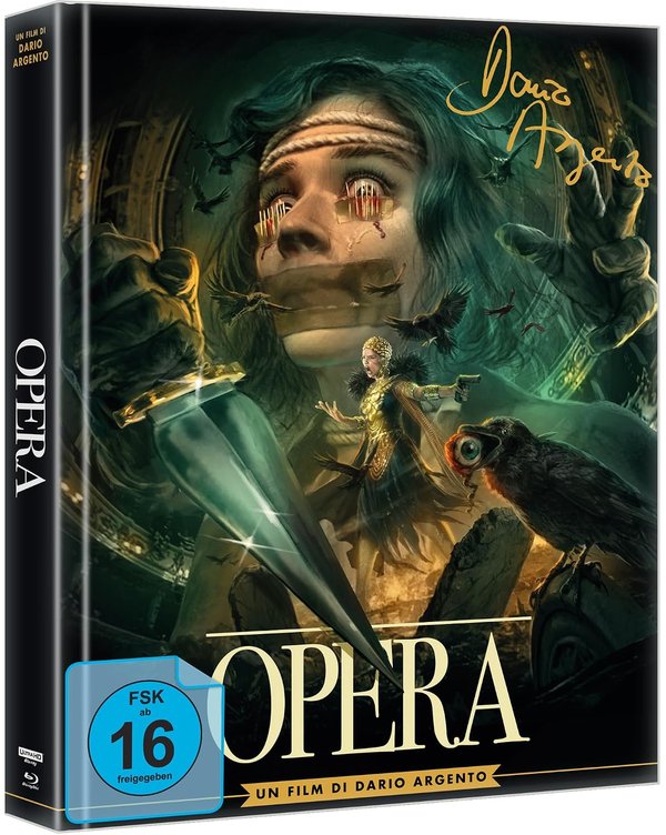 Opera (Dario Argento) - Uncut Mediabook Edition  (4K Ultra HD+blu-ray)